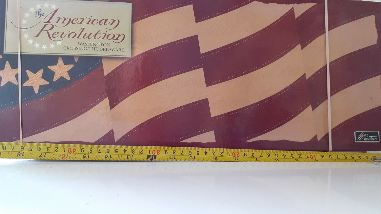 Britains 17229 awi Washington crossing Delaware long boat 1:32