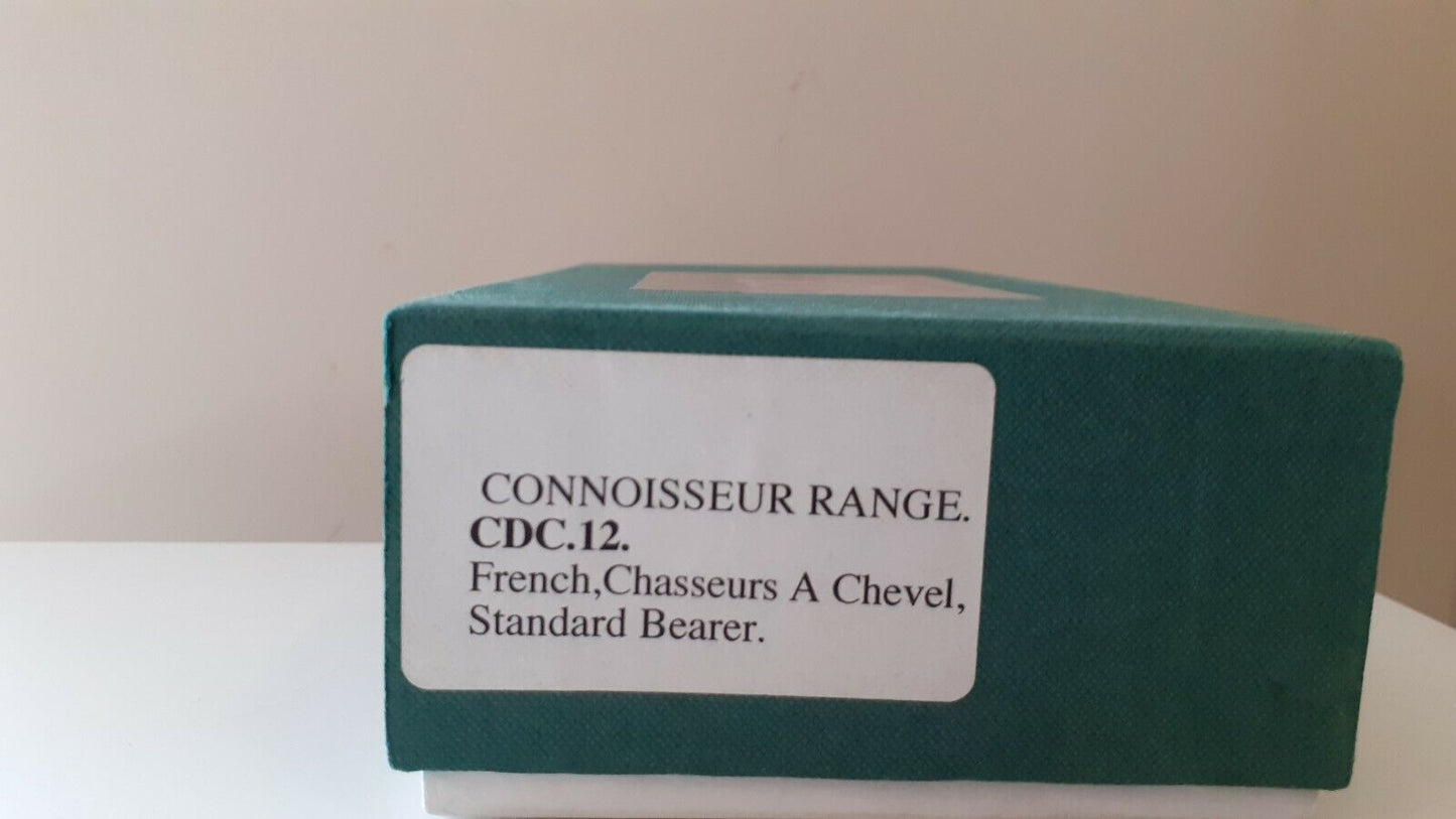 Frontline connoisseur range waterloo Napoleonic french chasseur flag cdc.12 1:32