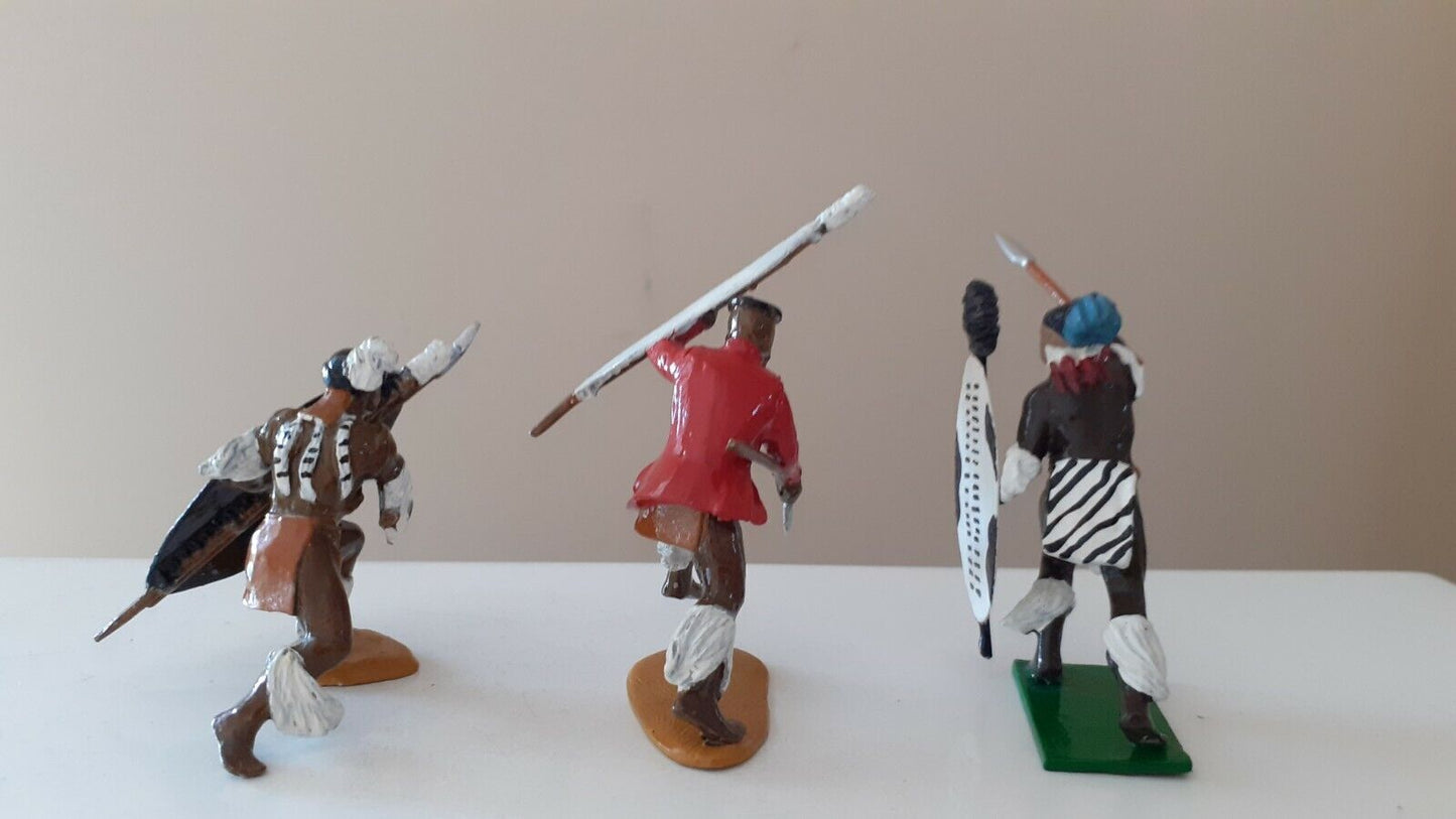 Trophy miniatures Zulu wars rorkes drift assegai 1:32 metal