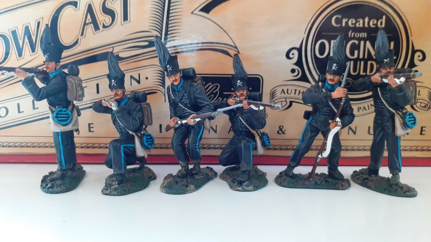 Patriot models Waterloo Napoleonic Brunswick leib box 1:30 6 figs