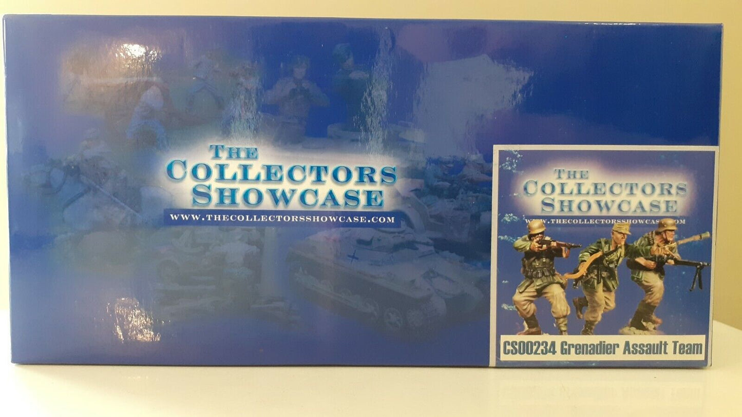 Collectors showcase cs00234 ww2 afrika korps German 1:30 assault team