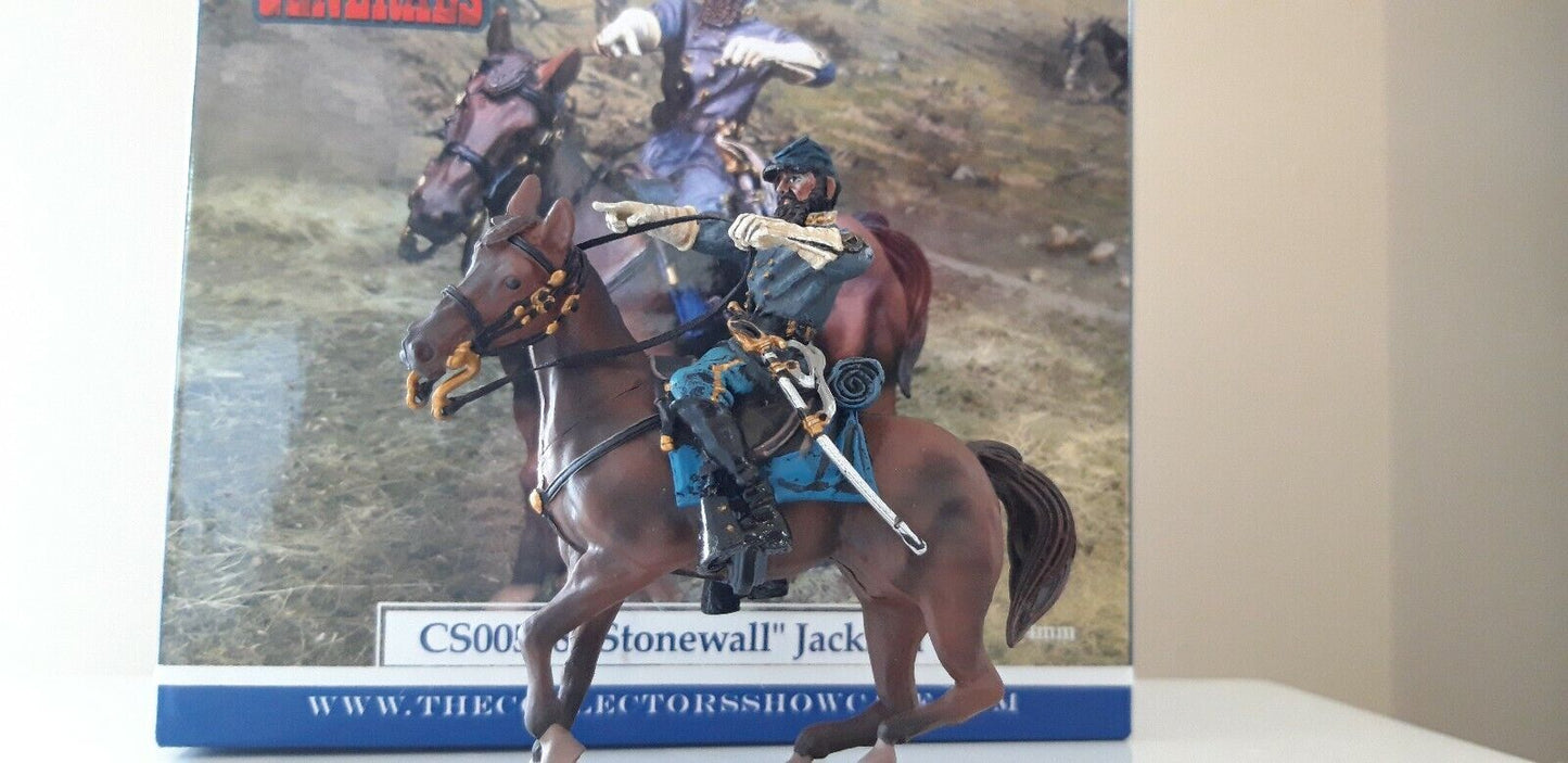 The collectors showcase acw cs00528 stonewall Jackson union 1:30 metal