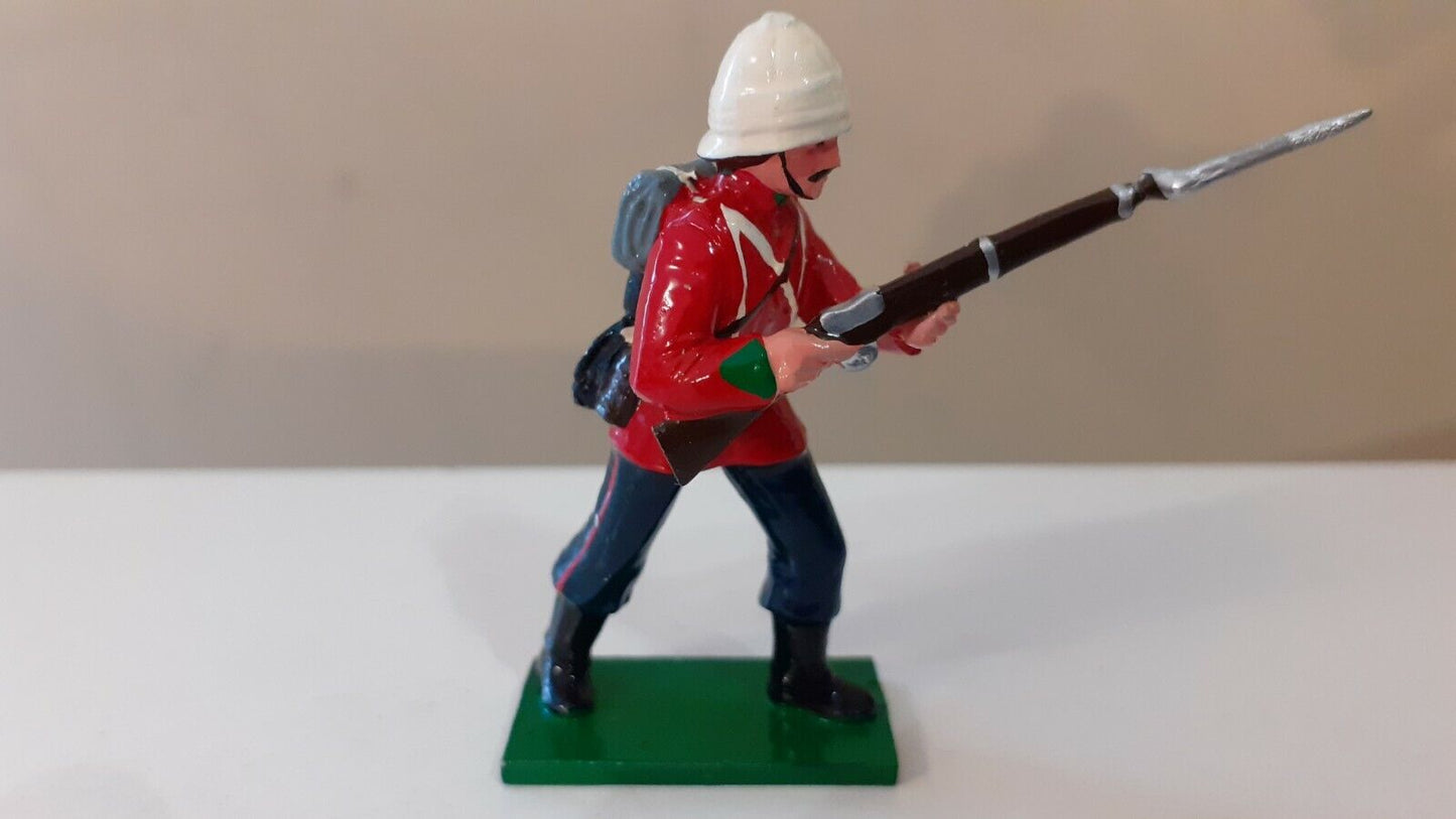 early trophy miniatures 1991 zulu war 24th foot 1:32 metal no box dc