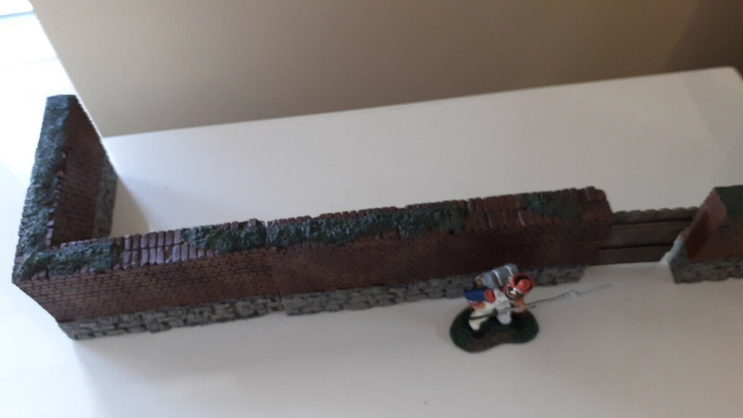 Britains 17909 Napoleonic waterloo hougoumont corners diarama ww2 1:32 d-day