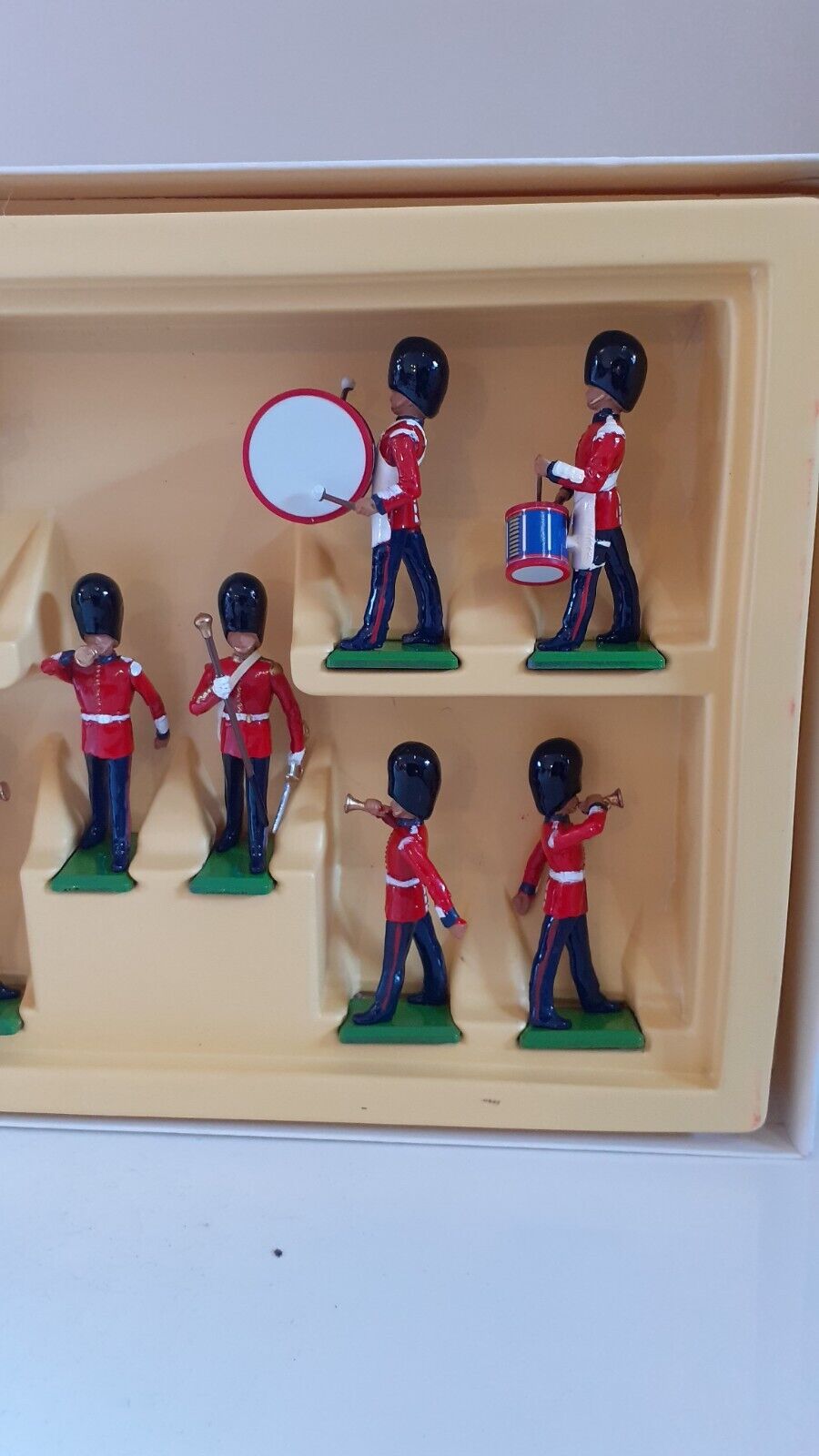 Britains 7206 scots guards band 1980s red box 1:32 metal