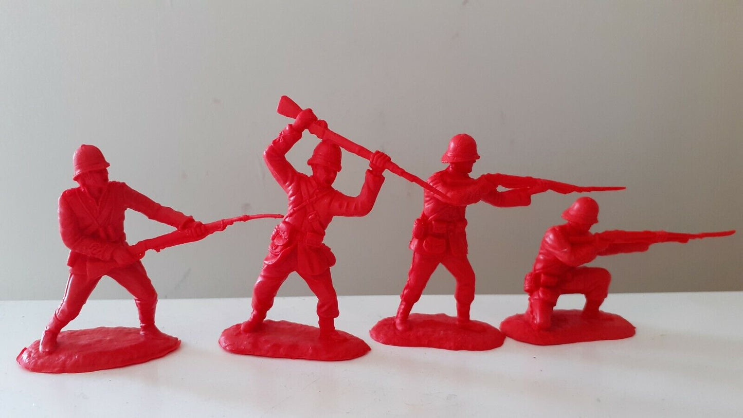 conte plastic zulu wars 24th foot British infantry rorkes drift 1:32 2000 b6