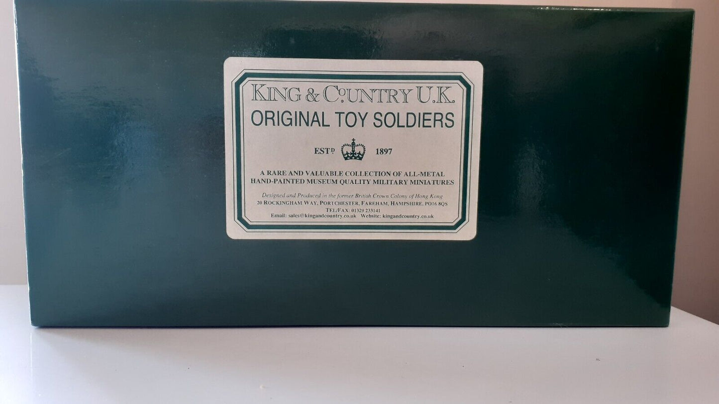 King and country ww2 german ambush team boxed 1:30 ws011 ws11 rare winter wdb