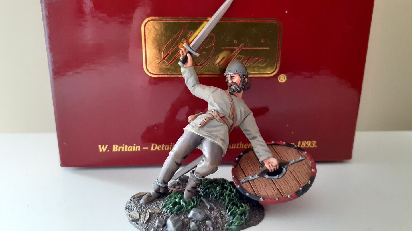 Britains metal saxon warrior sword 62118 leofric vikings 1:32 boxed b8