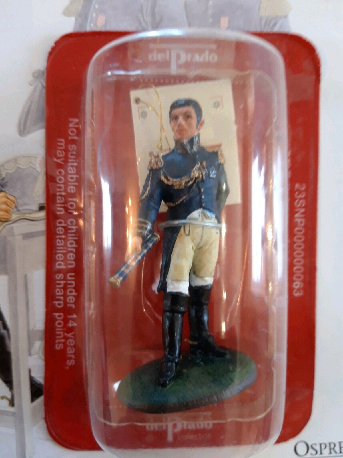 Del prado napoleon at war 55 waterloo 1:30 french marshal berthier mib book