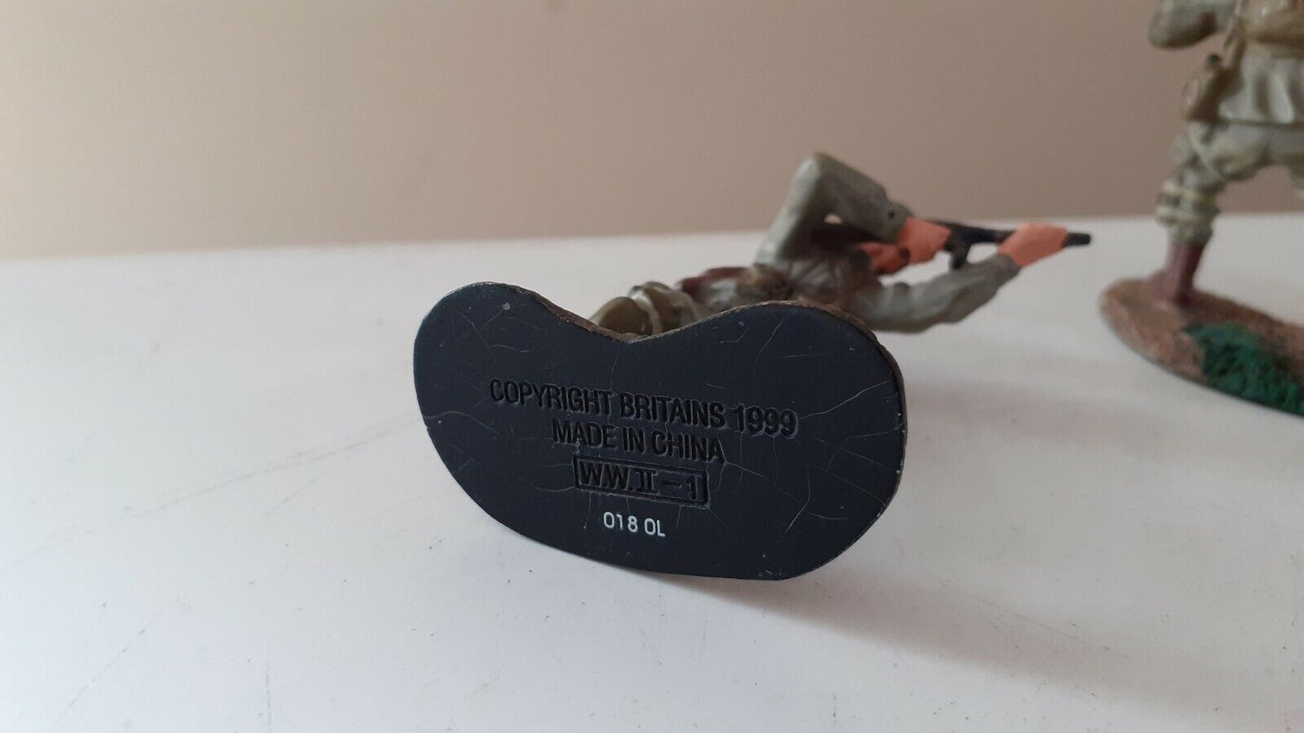 Britains 17140 ww2 d-day us 101st airborne paratroopers paras 1:32