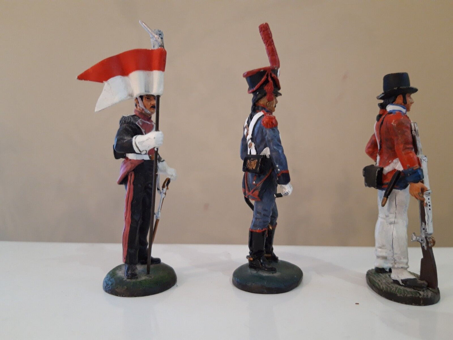 Del prado napoleonic wars waterloo 1:32 french lancers artillery marines guards