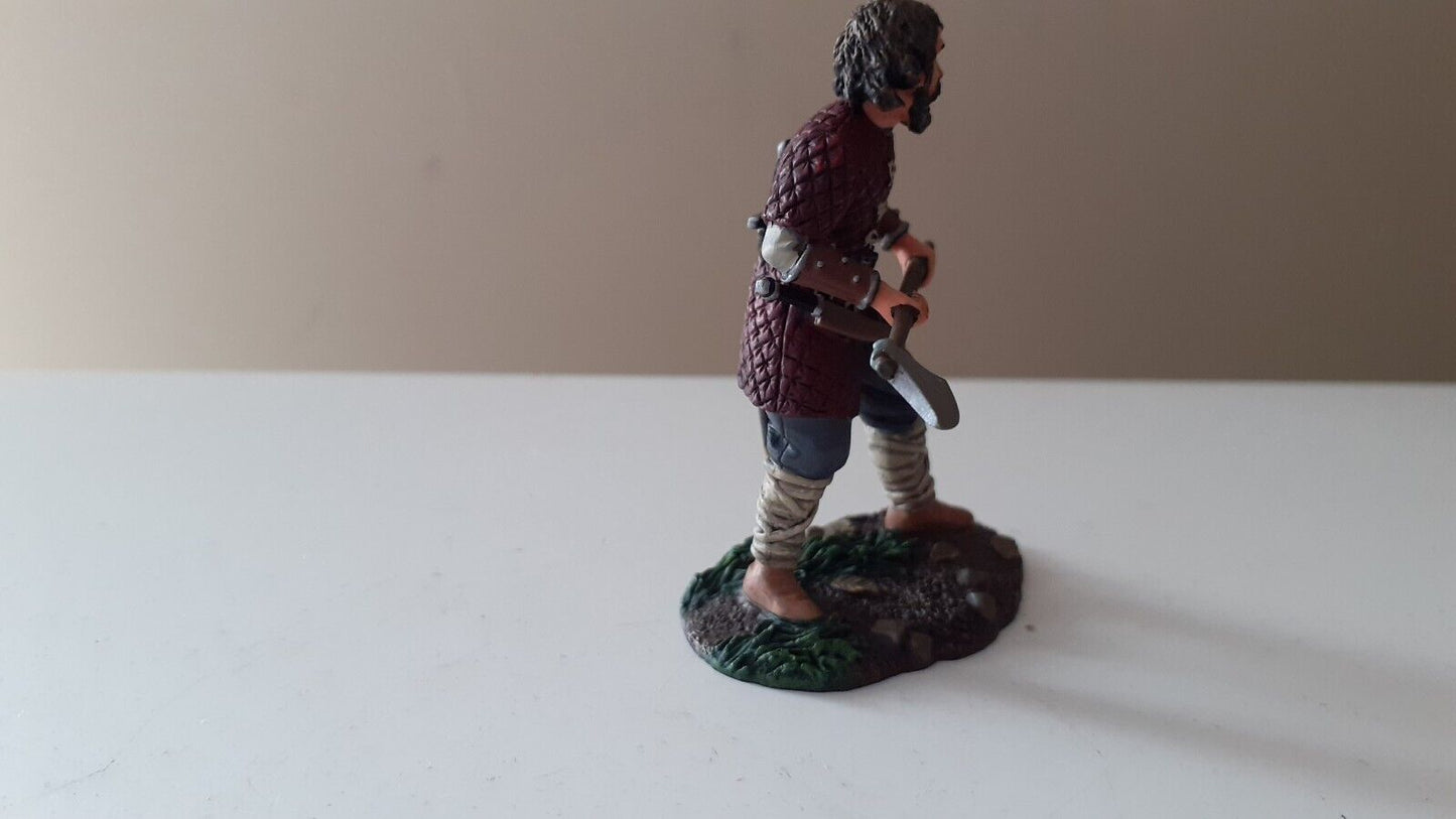 Britains metal saxon warrior axe 62117 carl vikings 1:32 boxed b8