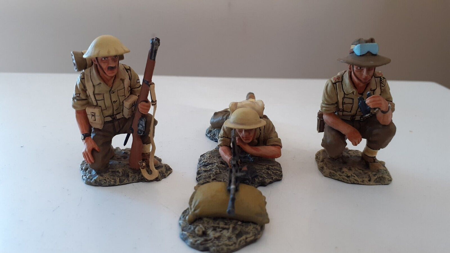 king and country ea06 8th army bren gun team 1:30 2002 boxed