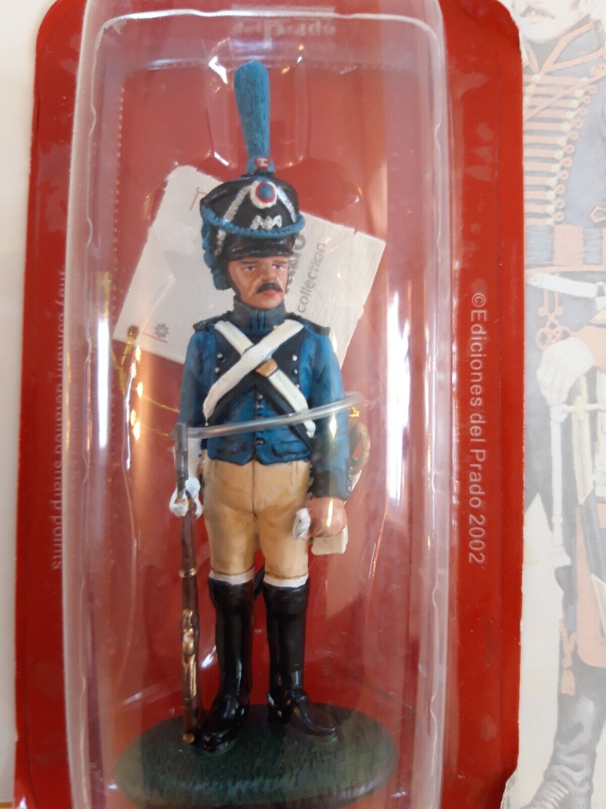Del prado napoleon at war 51 waterloo 1:30 artillery driver french mib book