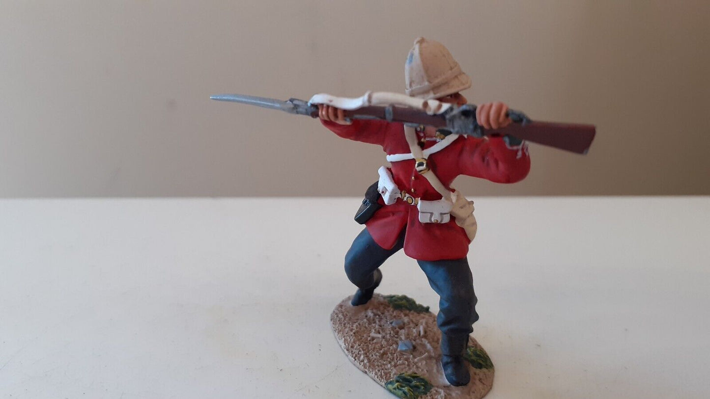 Britains 20045 Zulu wars british 24th foot 1:32 metal boxed b7