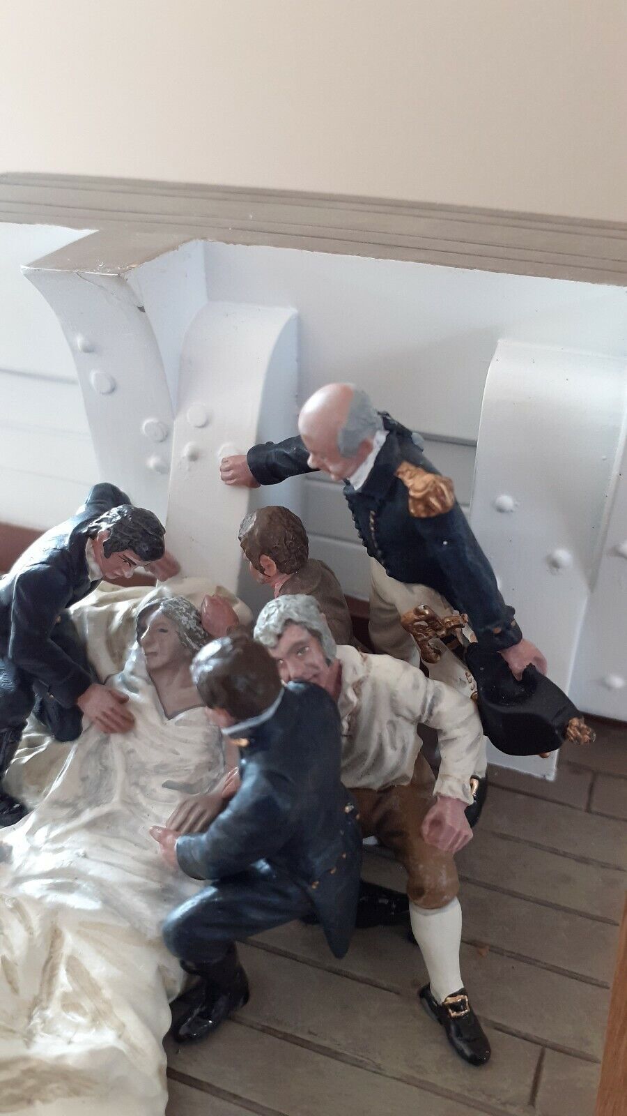 Britains limited edition 41143 Nelson death Trafalgar victory oak 2004 1:32