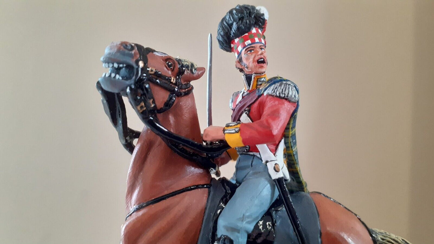 King and country Napoleonic Gordon highlanders major boxed 1:30 na208 2010 wb