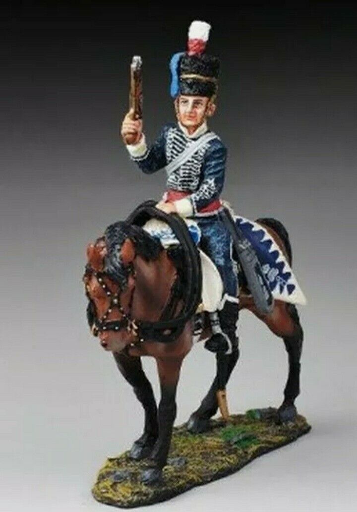 THOMAS GUNN NAP026B - British Napoleonic Cavalry hussars Waterloo hougoumont mib