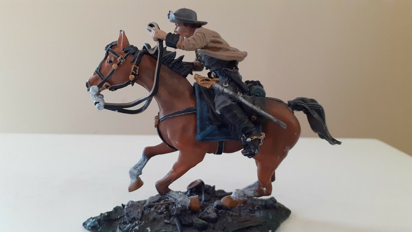 Collectors showcase acw confederate cavalry mosbys rangers boxed cs00387