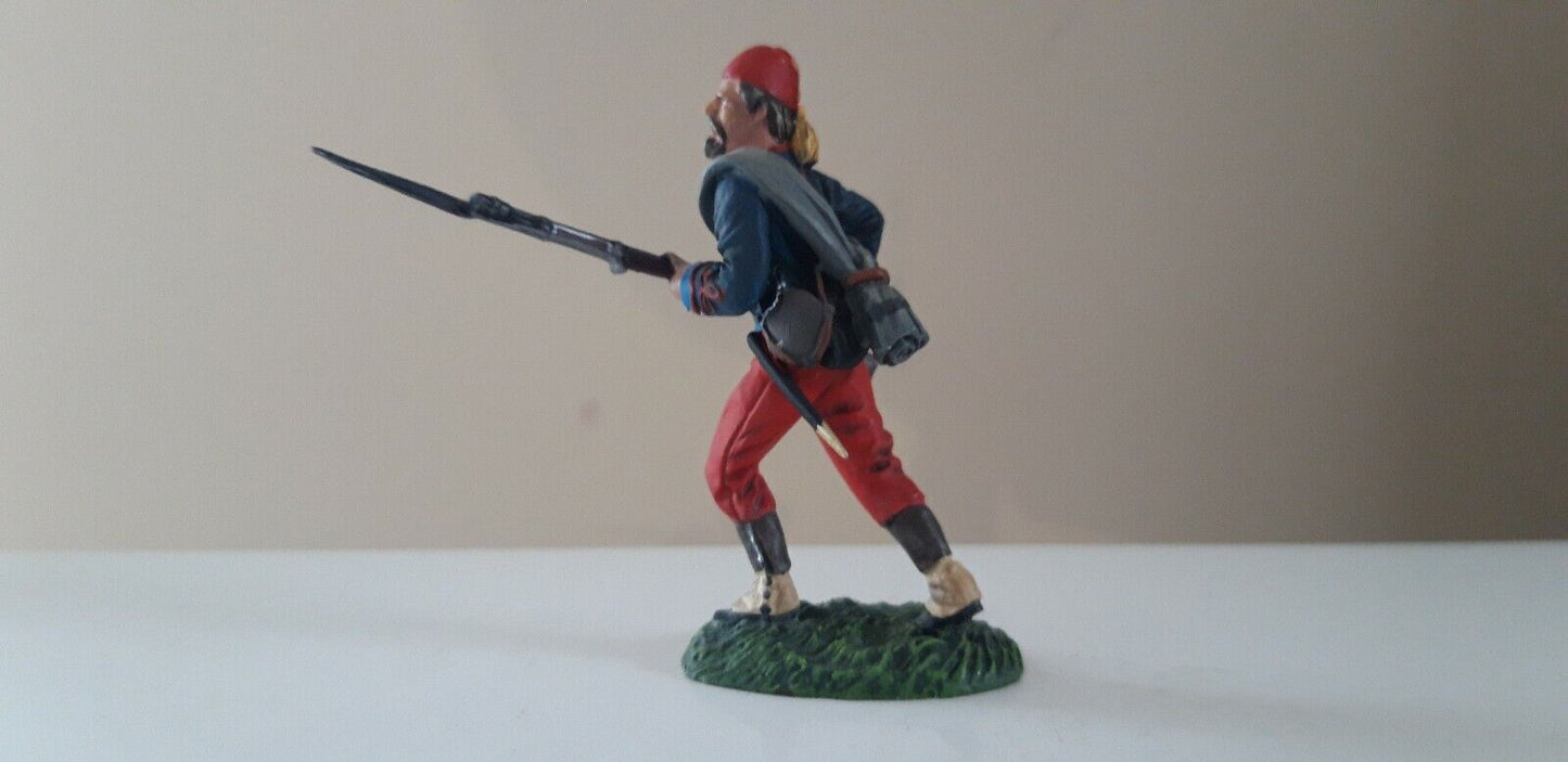 Britains metal ww1 acw union infantry zouaves Pennsylvania 1:32 31103 boxed b5
