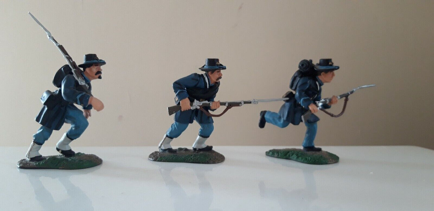 Britains 17101 acw union infantry iron brigade boxed