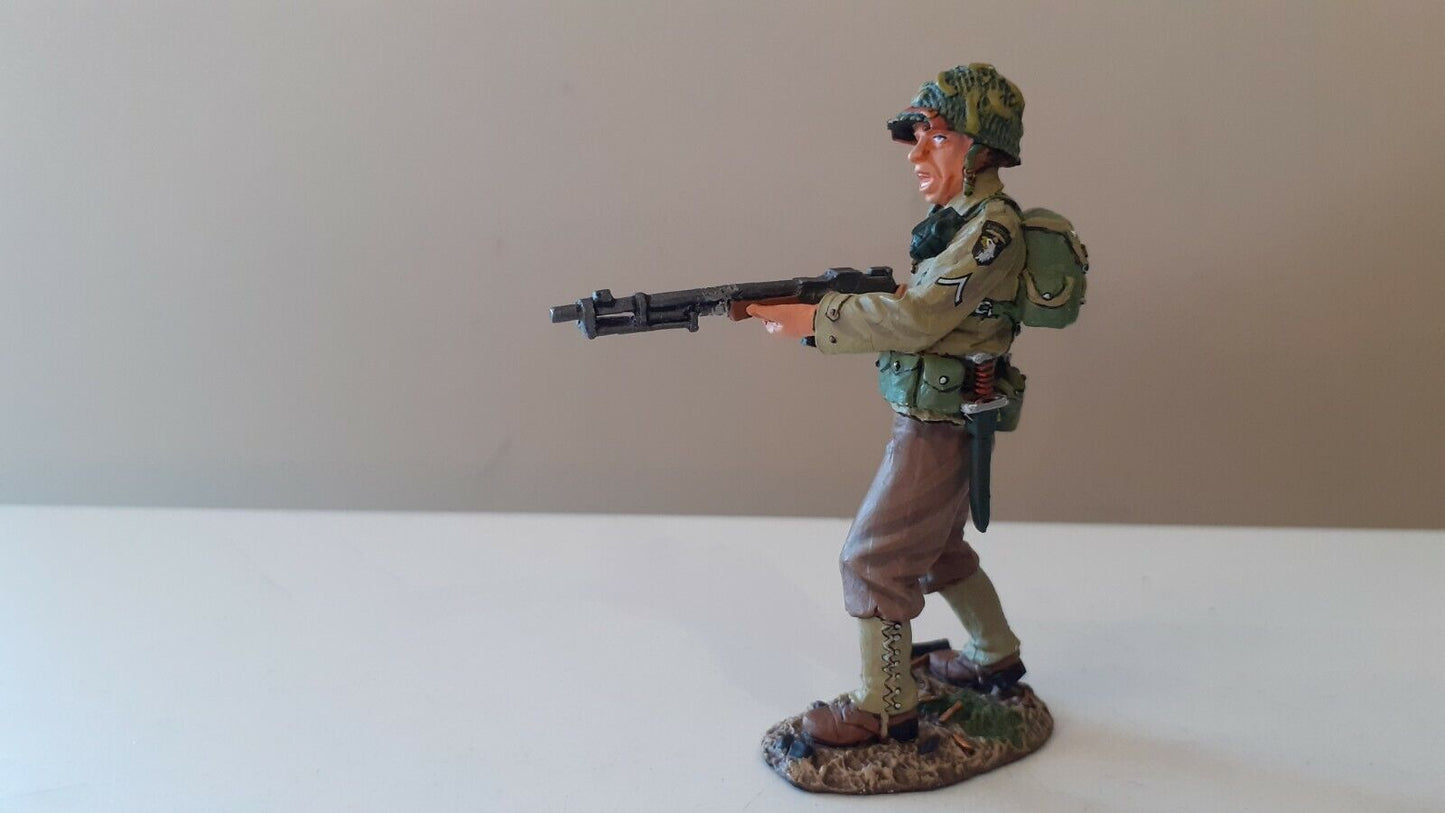 King and country Ww2 us army airborne d-day dd92 b.a.r 2007 no box 1:30