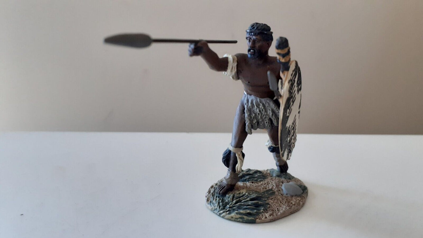 Britains 20140 Zulu wars throwing spear 2013 1:32 metal boxed b7