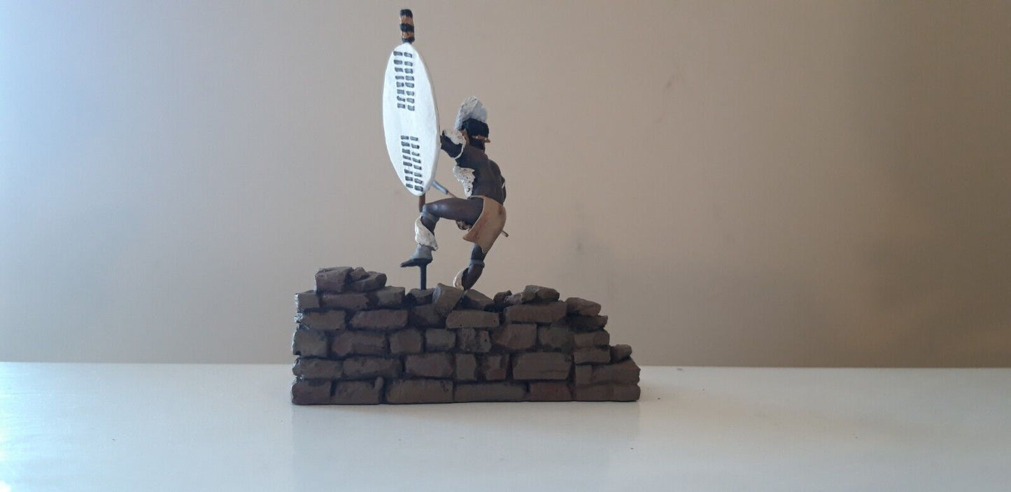 Britains 20115 Zulu wars 24th foot 1:32 metal fight for kraal limited boxed s3b