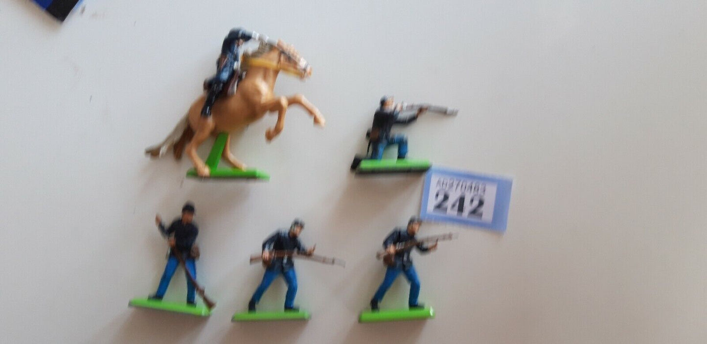 Britains deetail acw confederate union 1970s 1:32