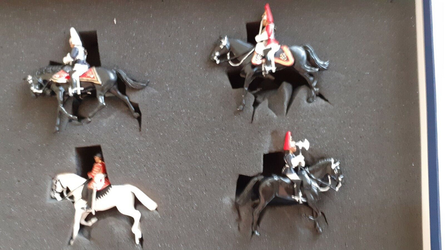 Britains 00255 ceremonial lifeguards blues royals metal boxed
