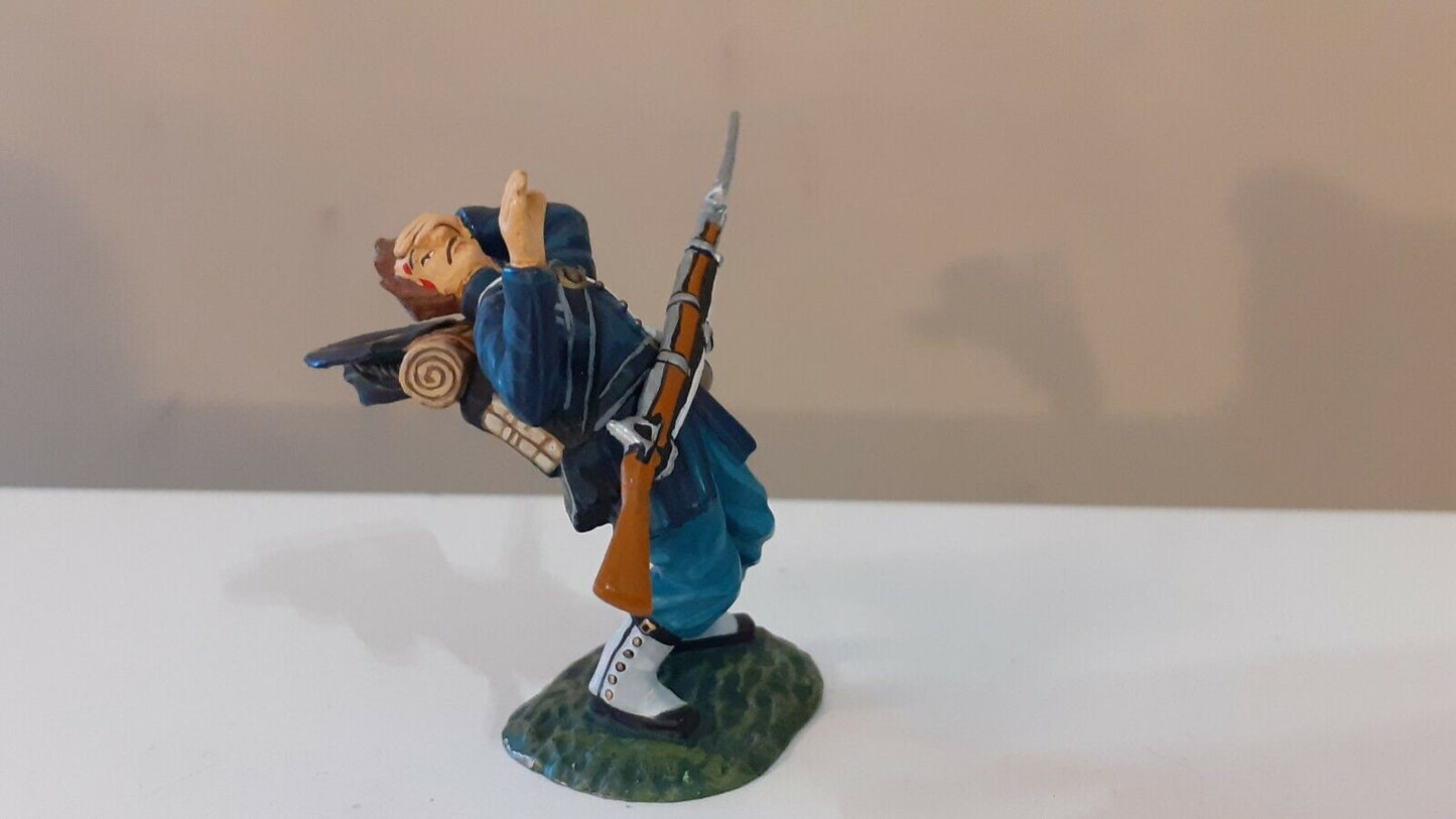 Frontline figures acw union zouave iron infantry 1:32 metal no box w6