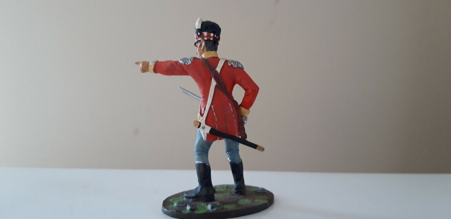 Britains Napoleonic Waterloo British infantry 92nd Highlanders 17364