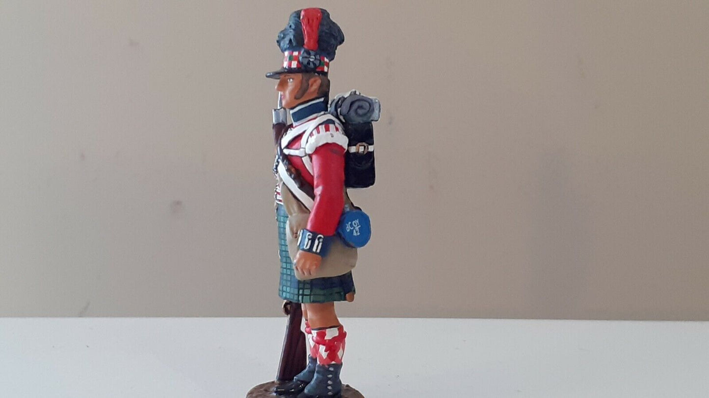 King and country Waterloo black watch 42nd Highland boxed 1:30 na36 bb4