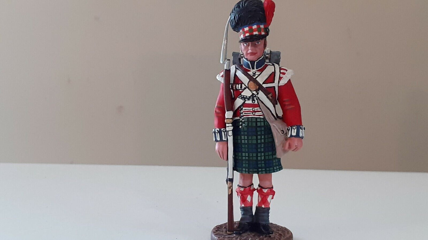 King and country Waterloo black watch 42nd Highland boxed 1:30 na36 bb6