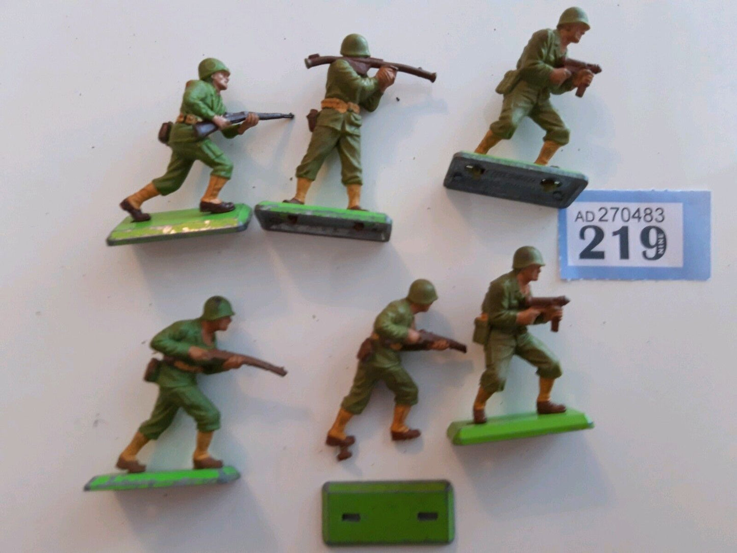 Britains deetail ww2 us usmc army 1970s 1:32 b2