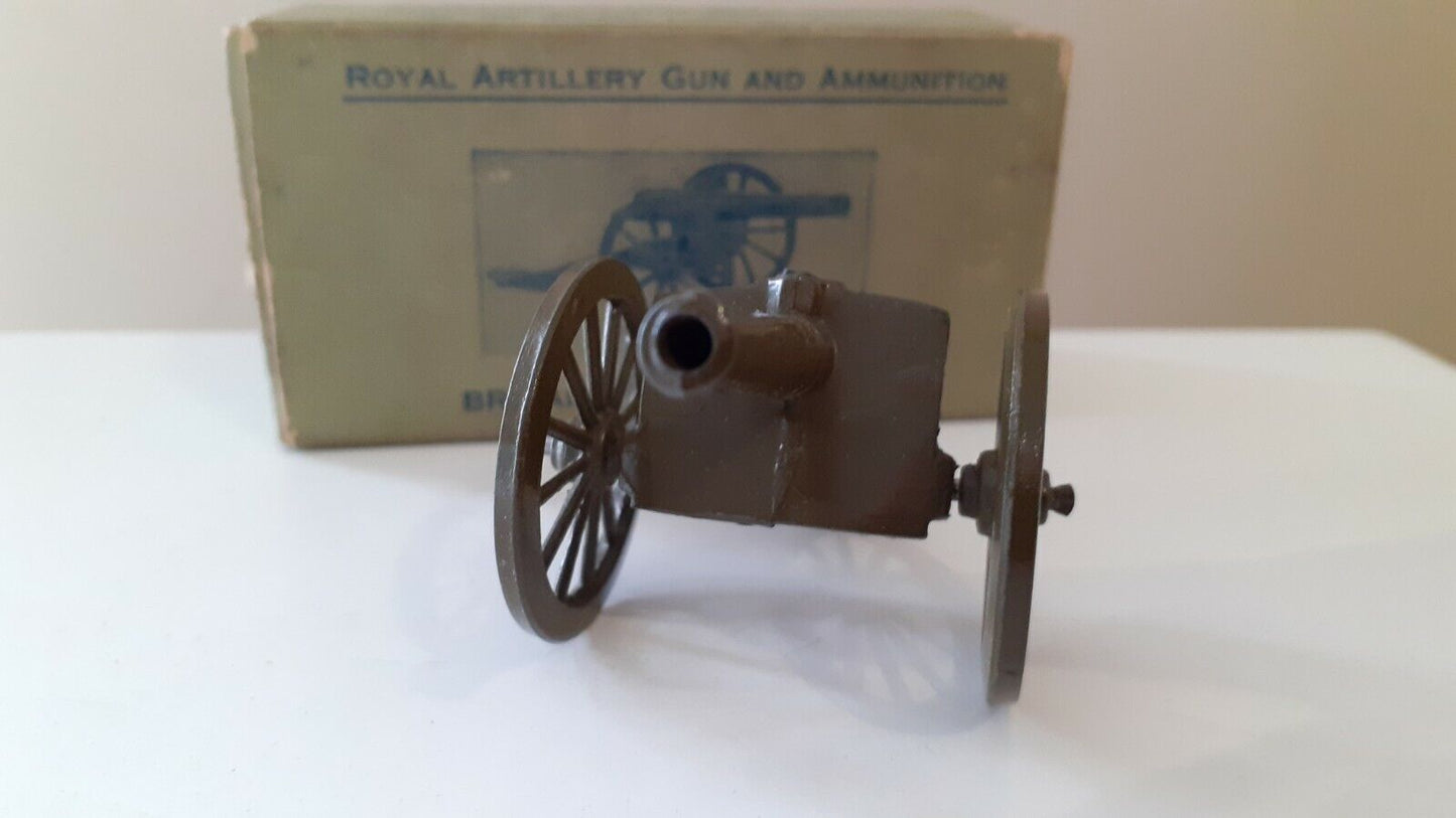 Britains 1263 royal artillery gun leaflet Sutherland road e17