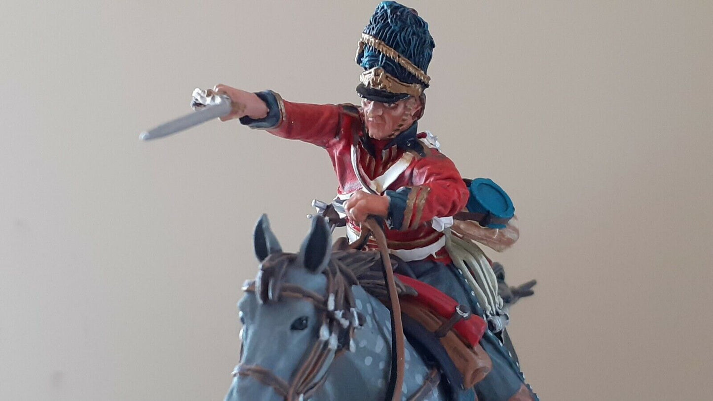 The collectors showcase waterloo napoleonic British cs00476 Scots greys 1:30 metal
