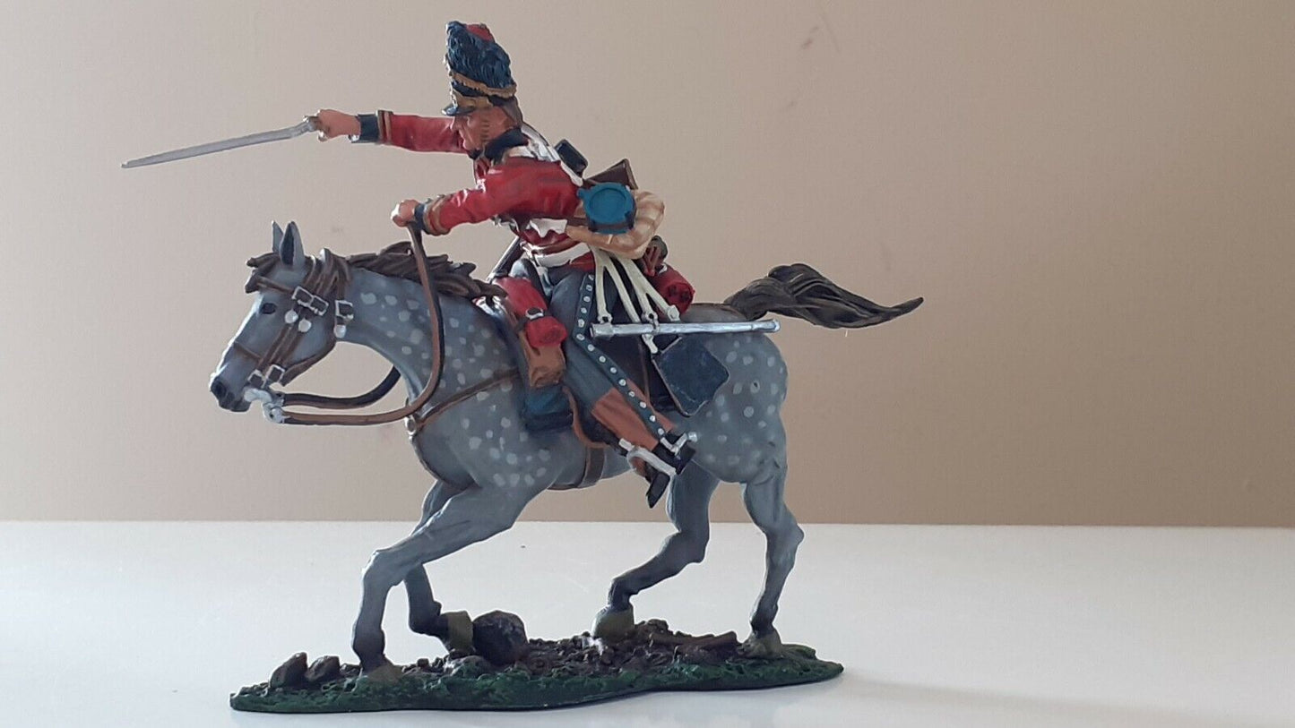 The collectors showcase waterloo napoleonic British cs00476 Scots greys 1:30 metal