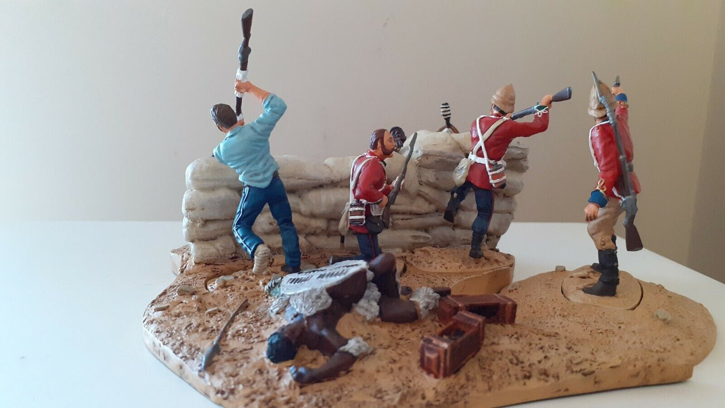 Britains conte zulu wars rorkes drift part 2 roc002 boxed 1:32