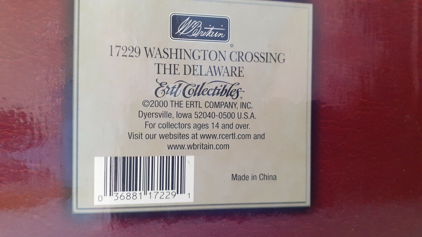 Britains 17229 awi Washington crossing Delaware long boat 1:32