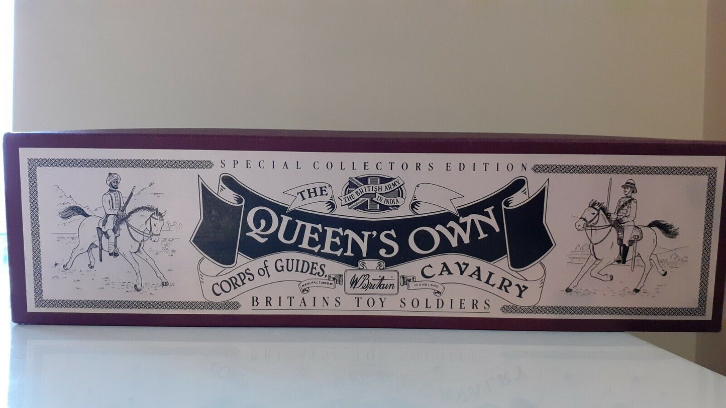 Britains Indian army queens own corps of guides cavalry box 1990s 1:32 8835