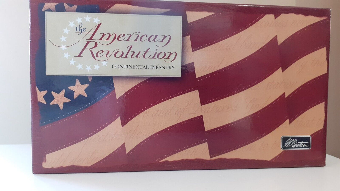 Britains 17280 continental infantry awi american revolution 1:32 boxed