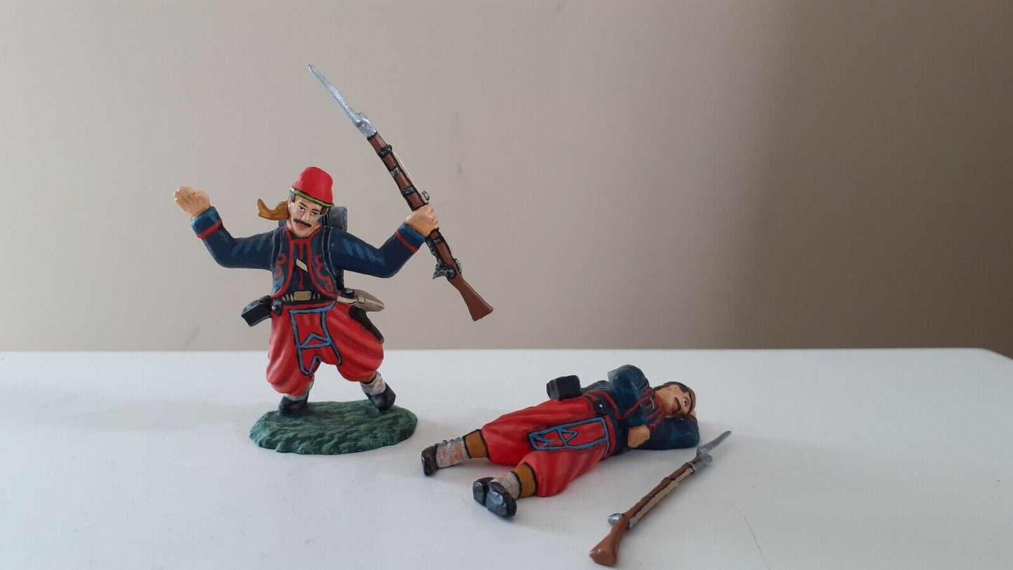 Frontline acw union zouaves infantry 1:32 metal nyz.4 5th ny casualties