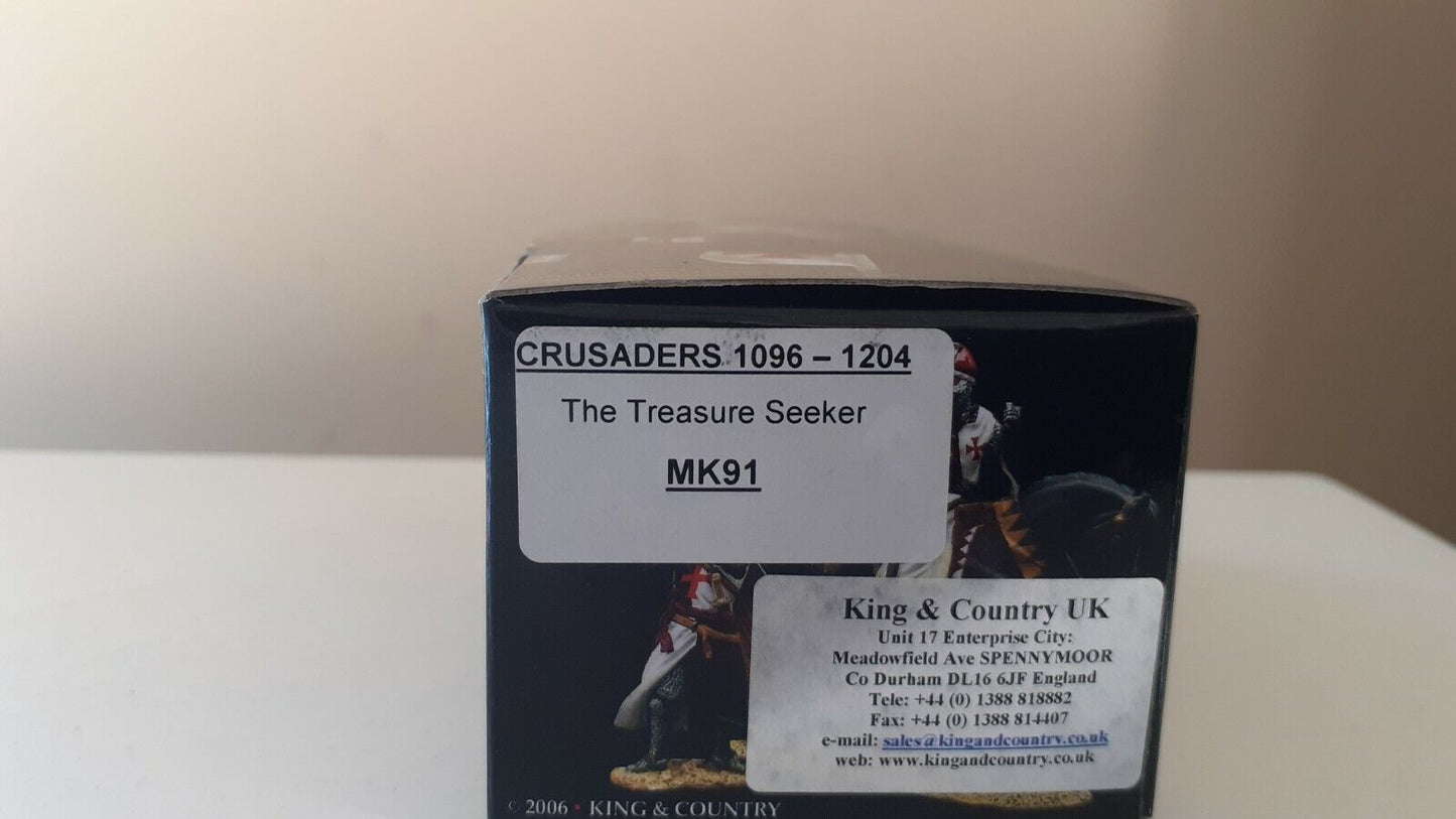 King and country crusaders mk91 treasure seeker 1:30 metal boxed