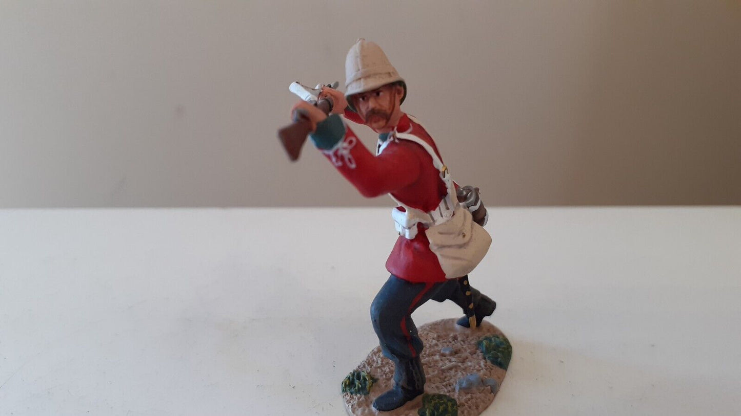 Britains 20045 Zulu wars british 24th foot 1:32 metal boxed b7