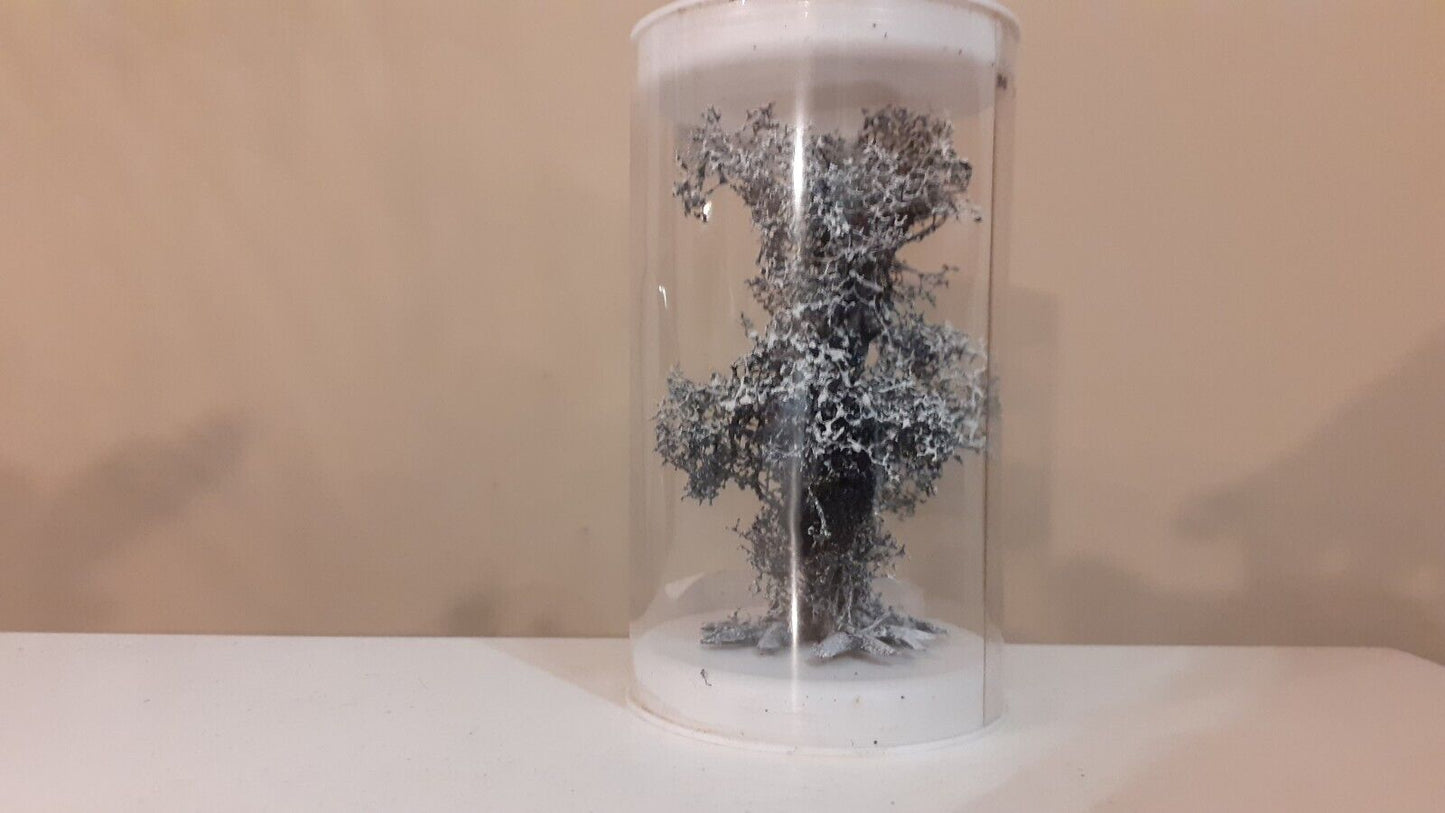 J g miniatures s8d tall winter bush ww2 scenery boxed 1:30 s1
