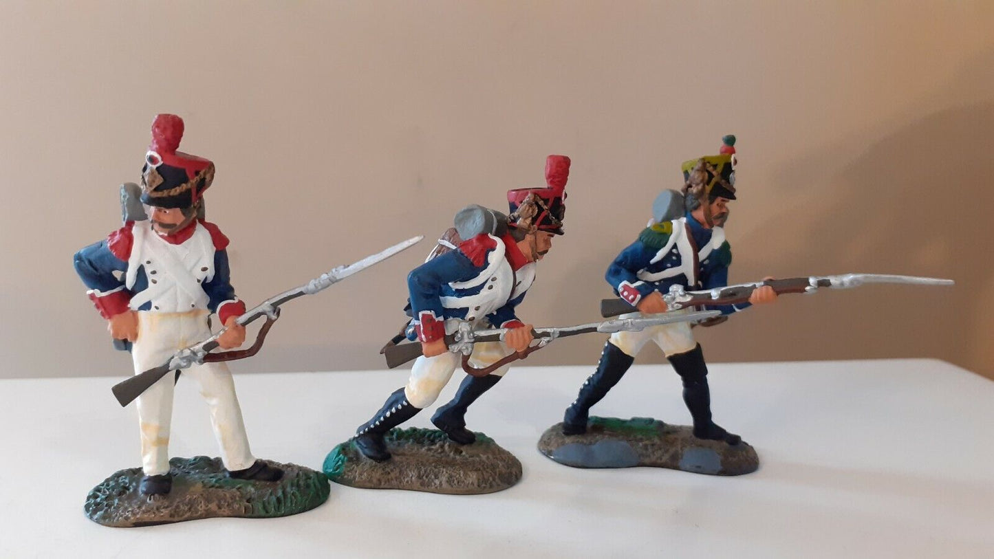 Britains 00152 french infantry hougoumont Napoleonic waterloo 1:32 metal boxed