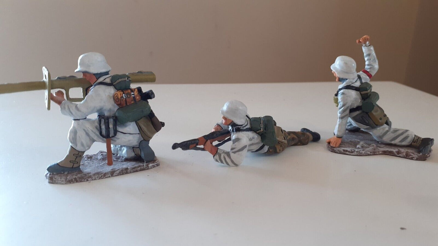 King and country ww2 german ambush team boxed 1:30 ws011 ws11 rare winter wdb