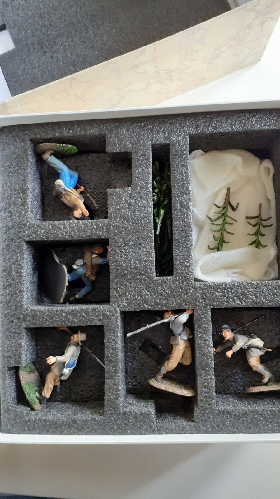 Ontc old northwest trading acw confederates Gettysburg 1:32 metal acw-02 boxed