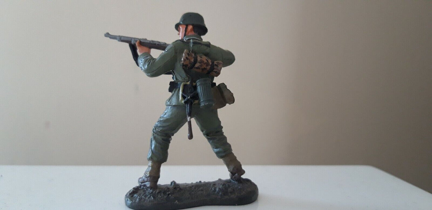 Britains metal ww2 ww1 German infantry paratroopers d-day 1:32